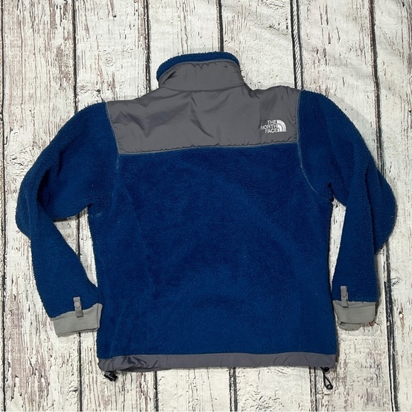 The North Face Summit Series Zip Up Womens Fleece Coat Jacket Blue - Picture 2 of 8